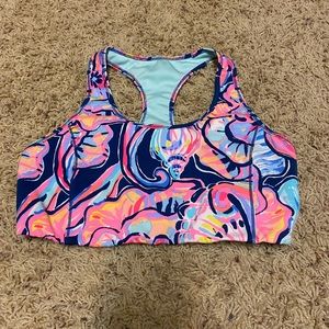 Lilly Pulitzer Luxletic Sports Bra. Size Small. Worn Once.
